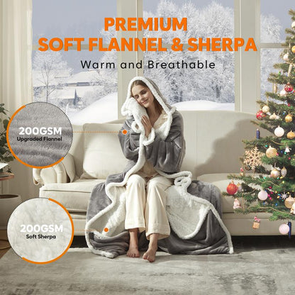 Wearable Electric Heated Blanket